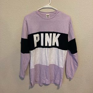 PINK brand, long sleeve tee size small